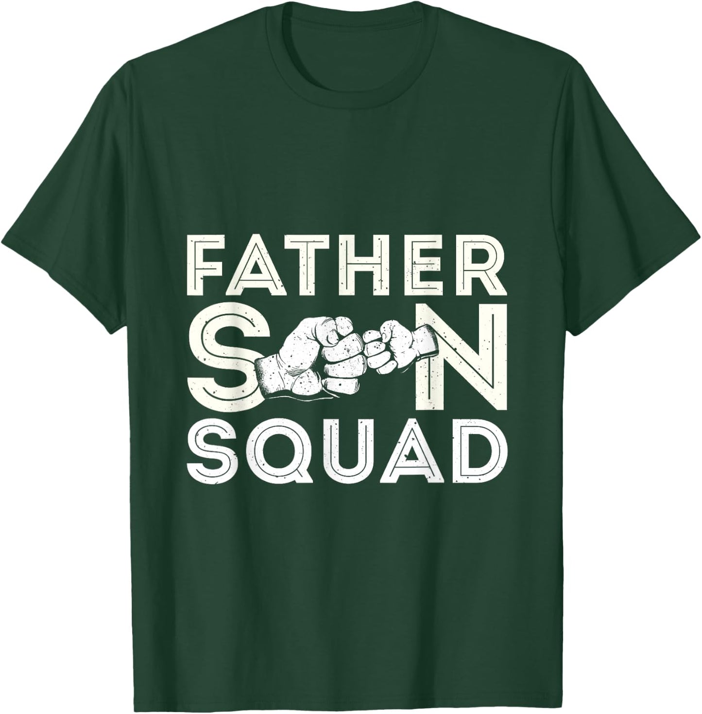 Father Son Squad Father's Day Matching Dad Sons Father Son T-Shirt - T-Shirt | Forest