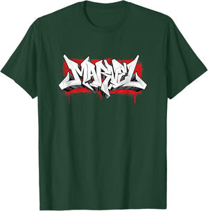 Marvel Graffiti Brick Logo T-Shirt - T-Shirt | Forest
