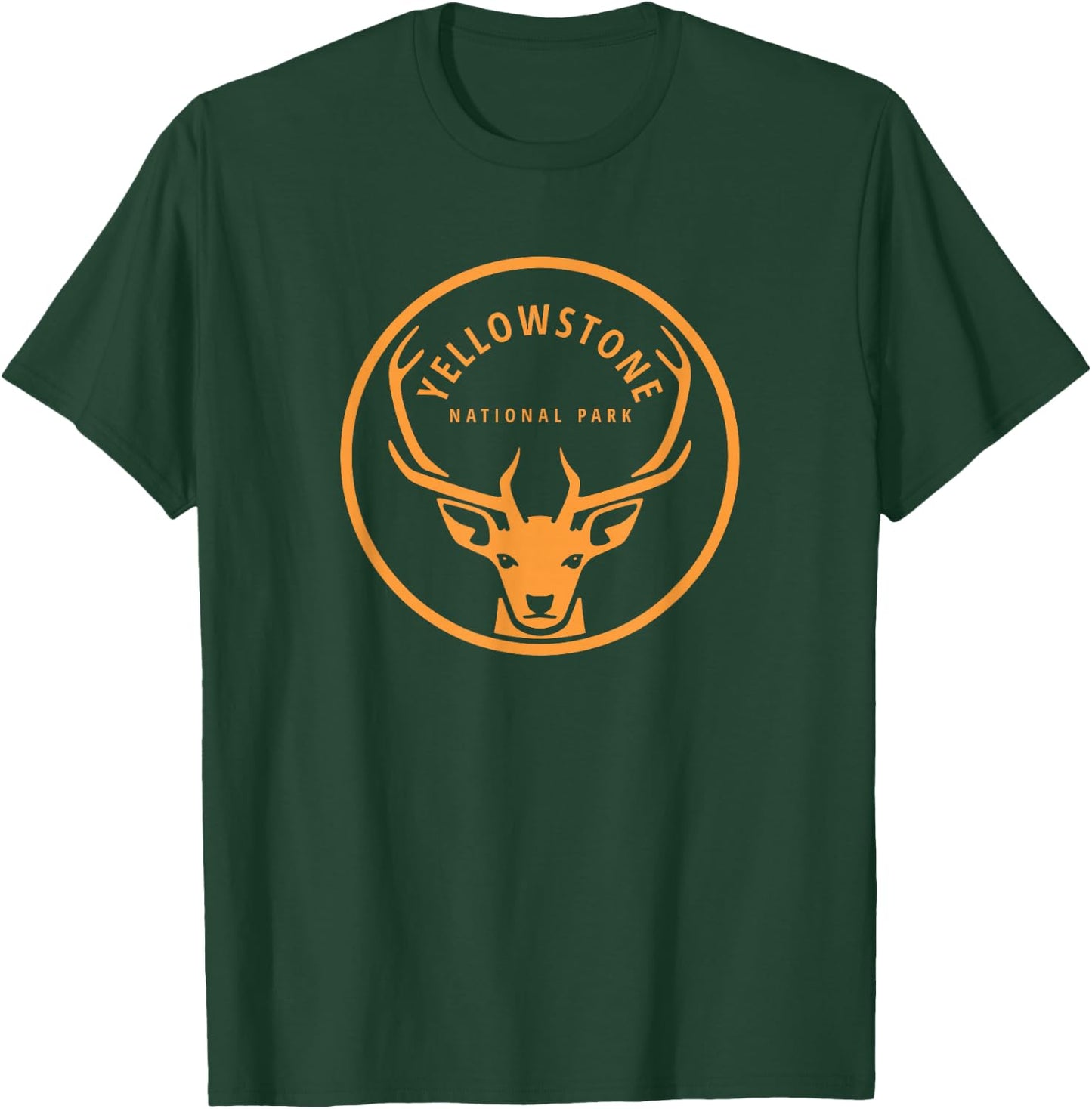 Yellowstone National Park Elk Souvenir T-Shirt - T-Shirt | Forest