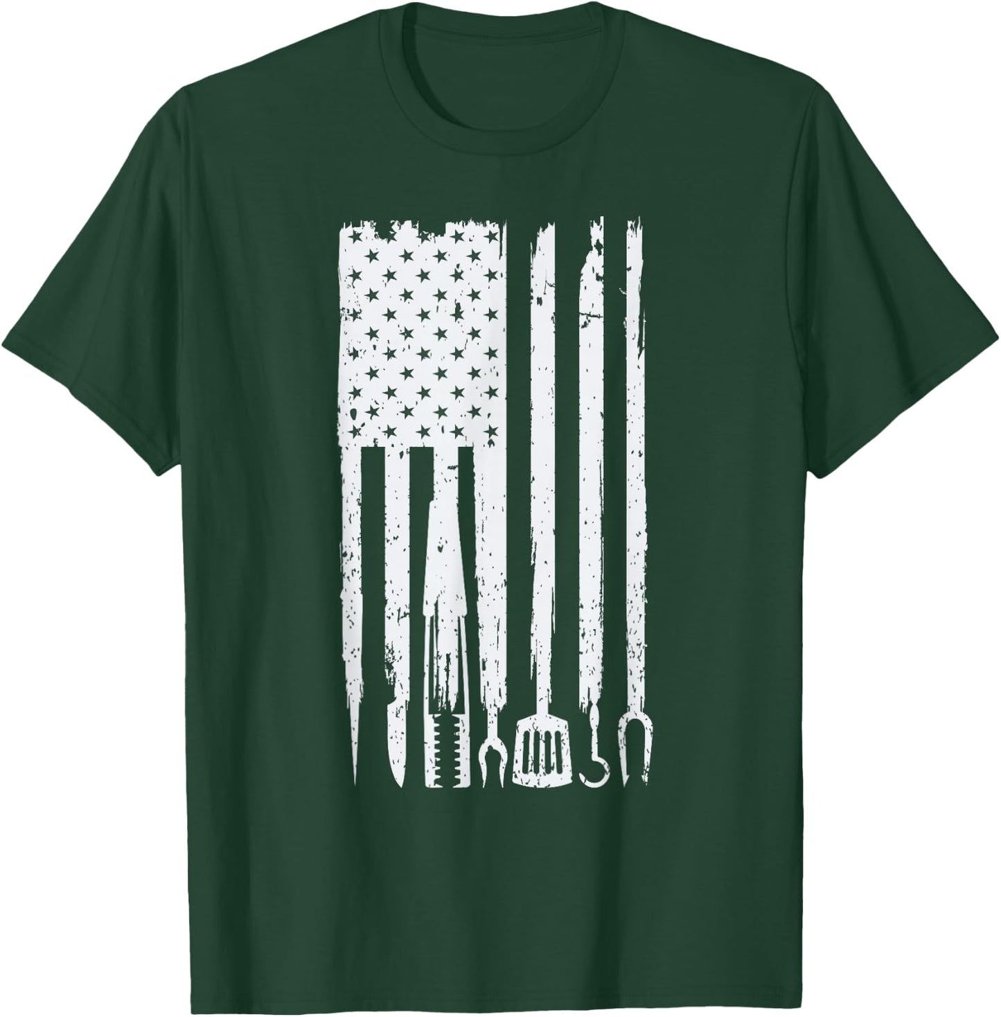 Funny BBQ Design! for Fans of Smoking, Grilling and Barbecue T-Shirt - T-Shirt | Forest