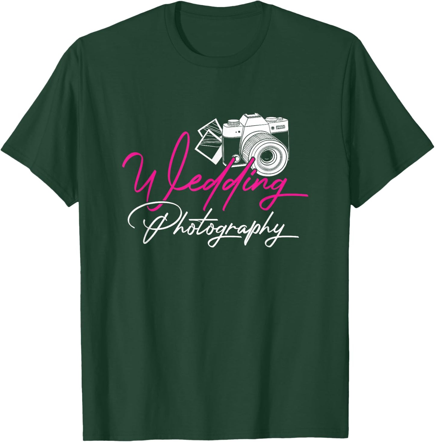 Wedding Photographer Wedding Photographer Photography Gift T-Shirt - T-Shirt | Forest