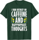 Inappropriate Funny Caffeine Addict Energy Drinks T-Shirt - T-Shirt | Forest