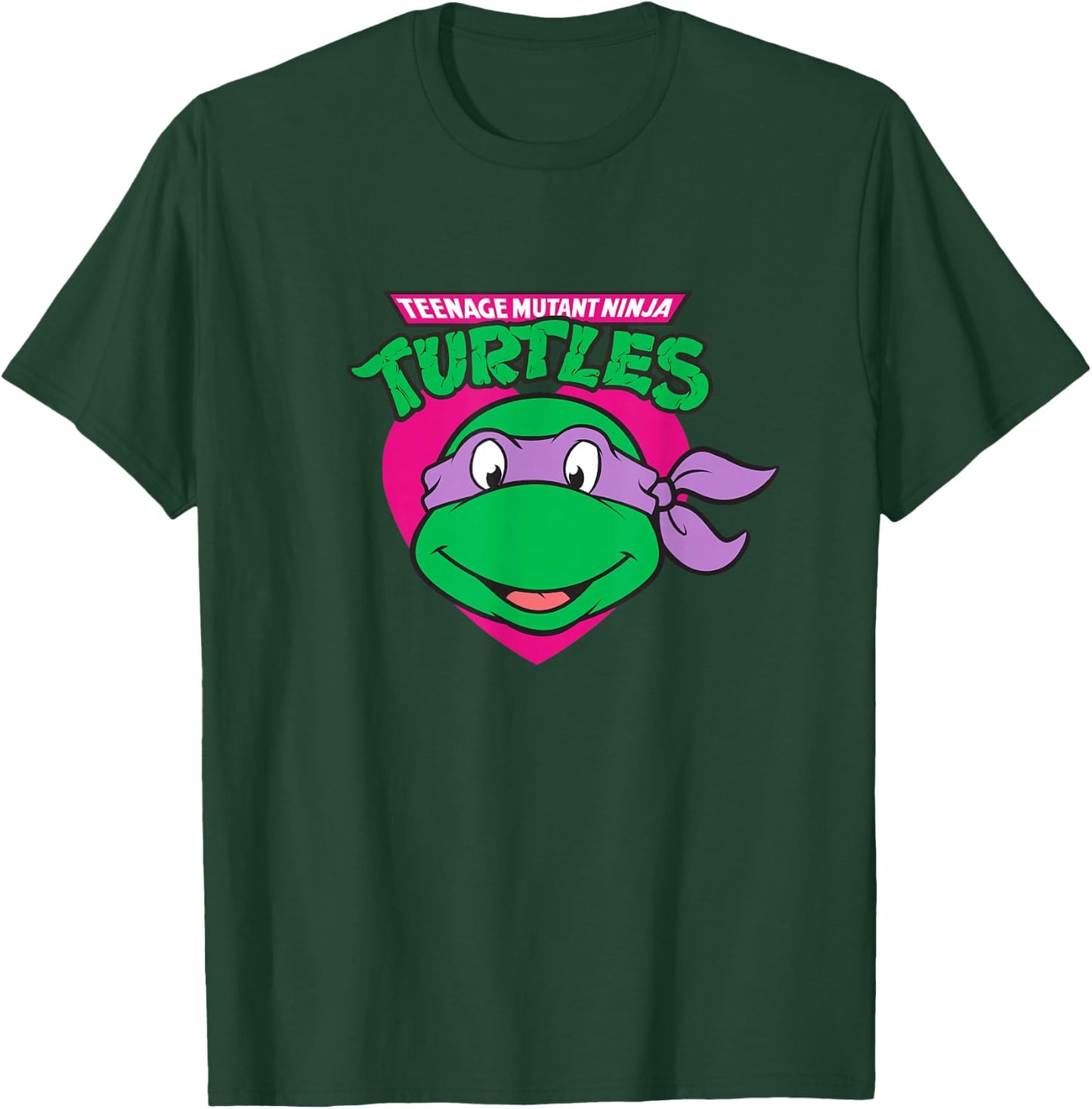Teenage Mutant Ninja Turtles Valentine's Day Donatello Face T-Shirt - T-Shirt | Forest