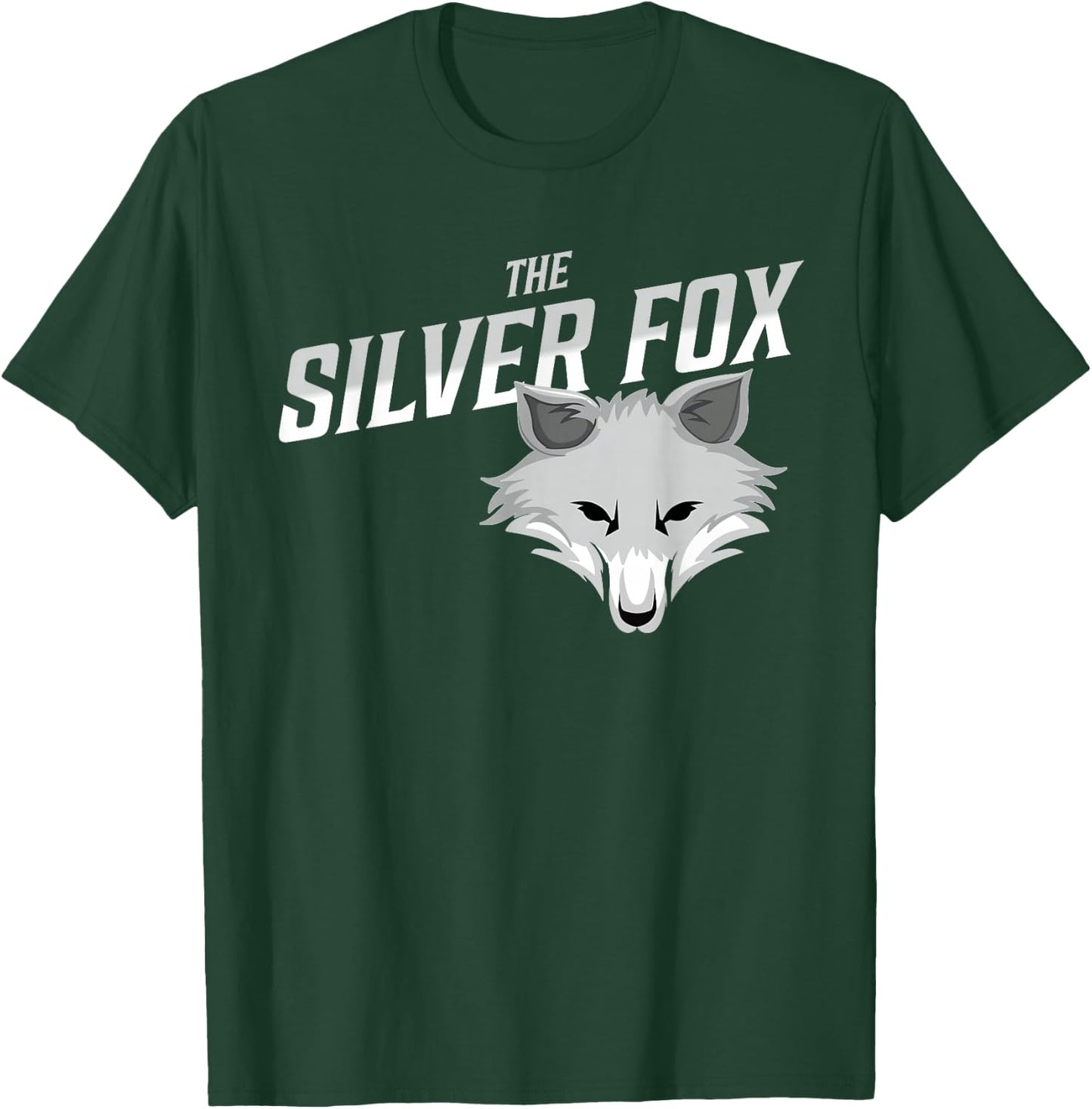 The Silver Fox Holiday T-Shirt - T-Shirt | Forest