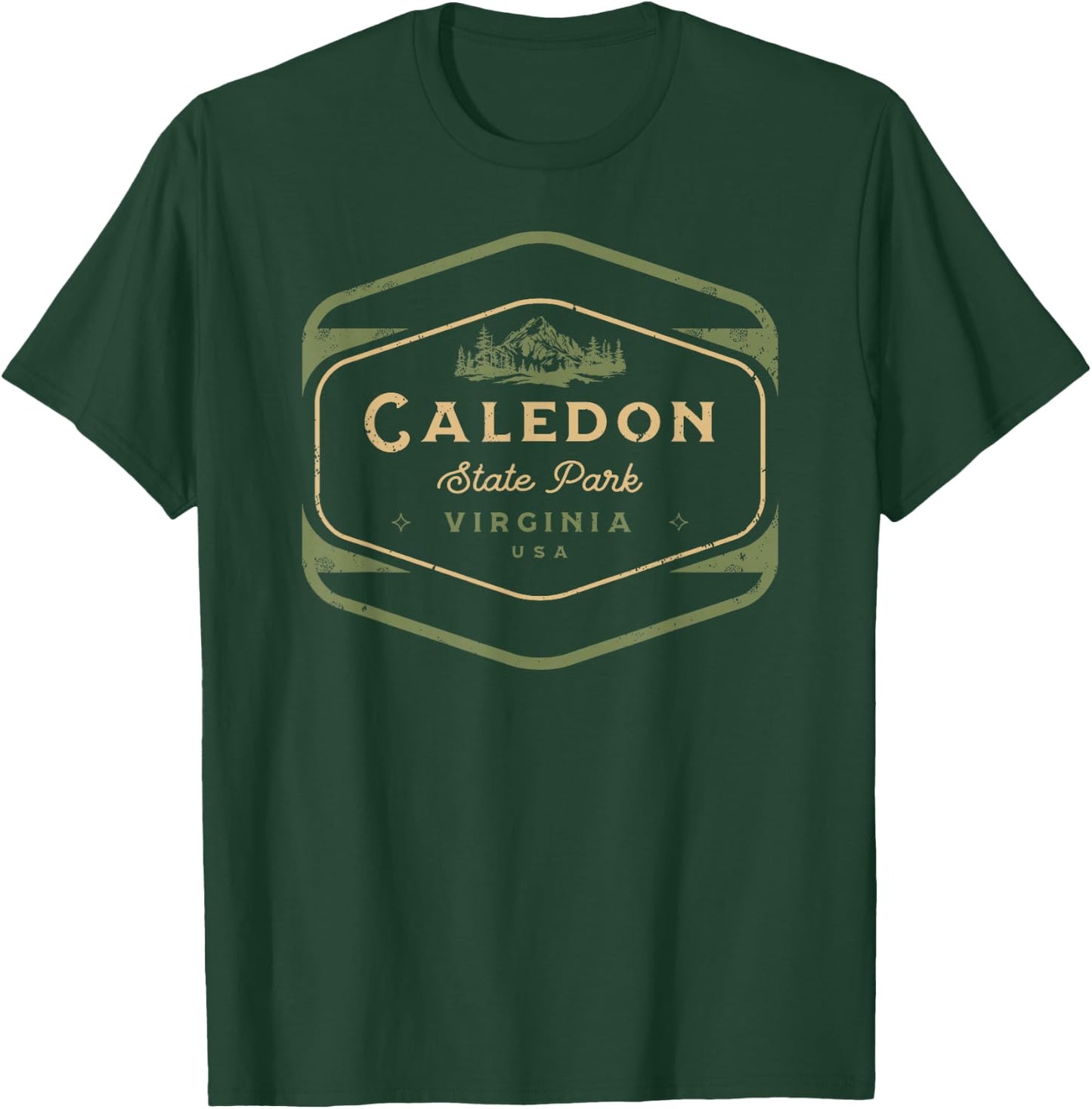 Caledon State Park Retro Vintage T-Shirt - T-Shirt | Forest