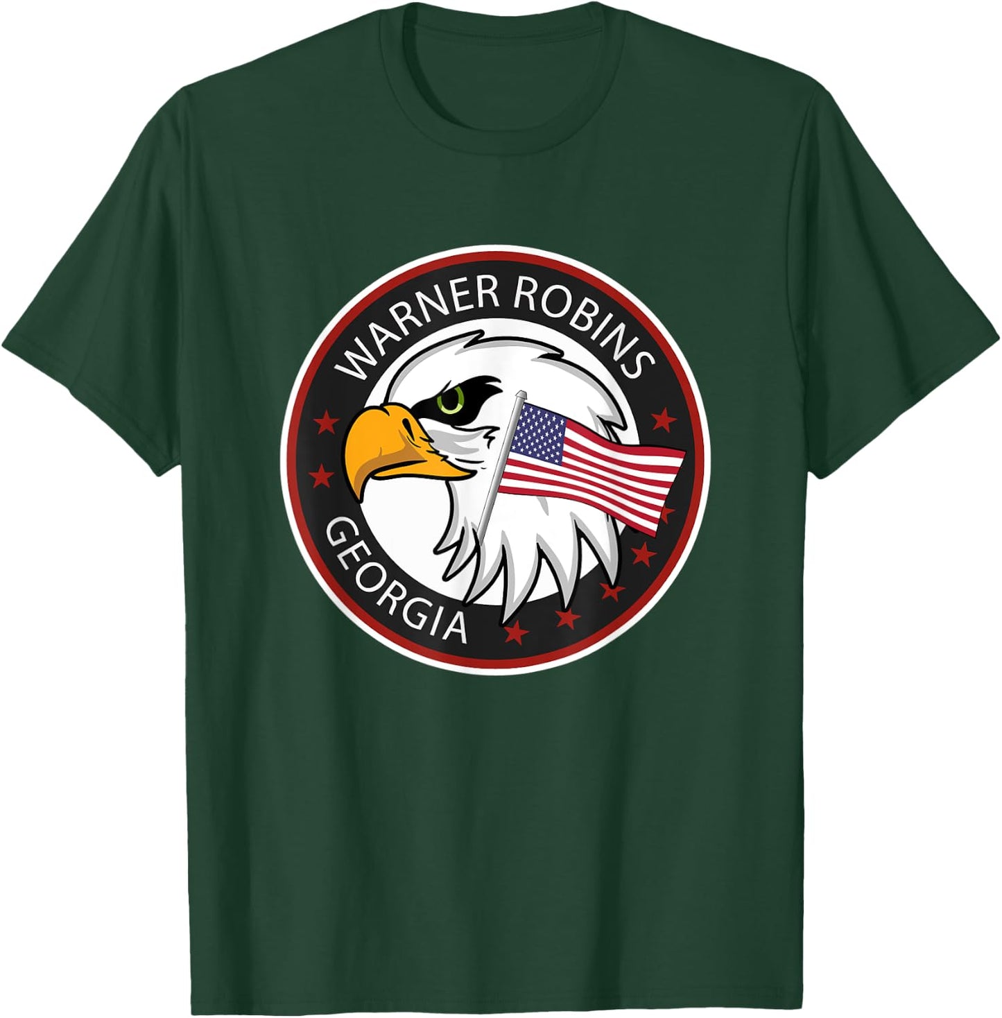 Warner Robins Georgia GA T-Shirt - T-Shirt | Forest
