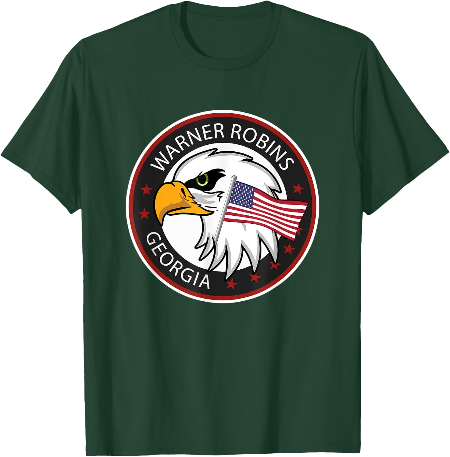 Warner Robins Georgia GA T-Shirt - T-Shirt | Forest