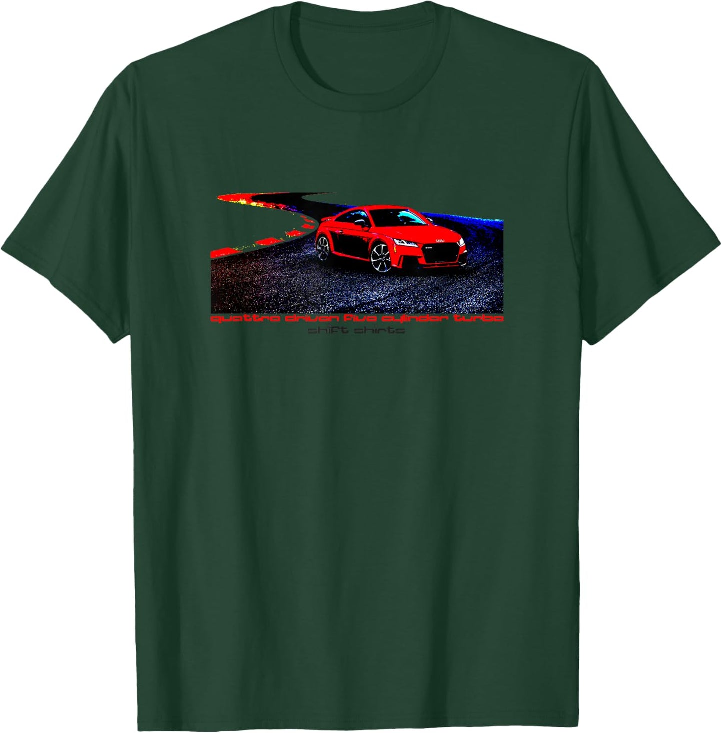 Quattro Cinque - TTRS Inspired T-Shirt - T-Shirt | Forest