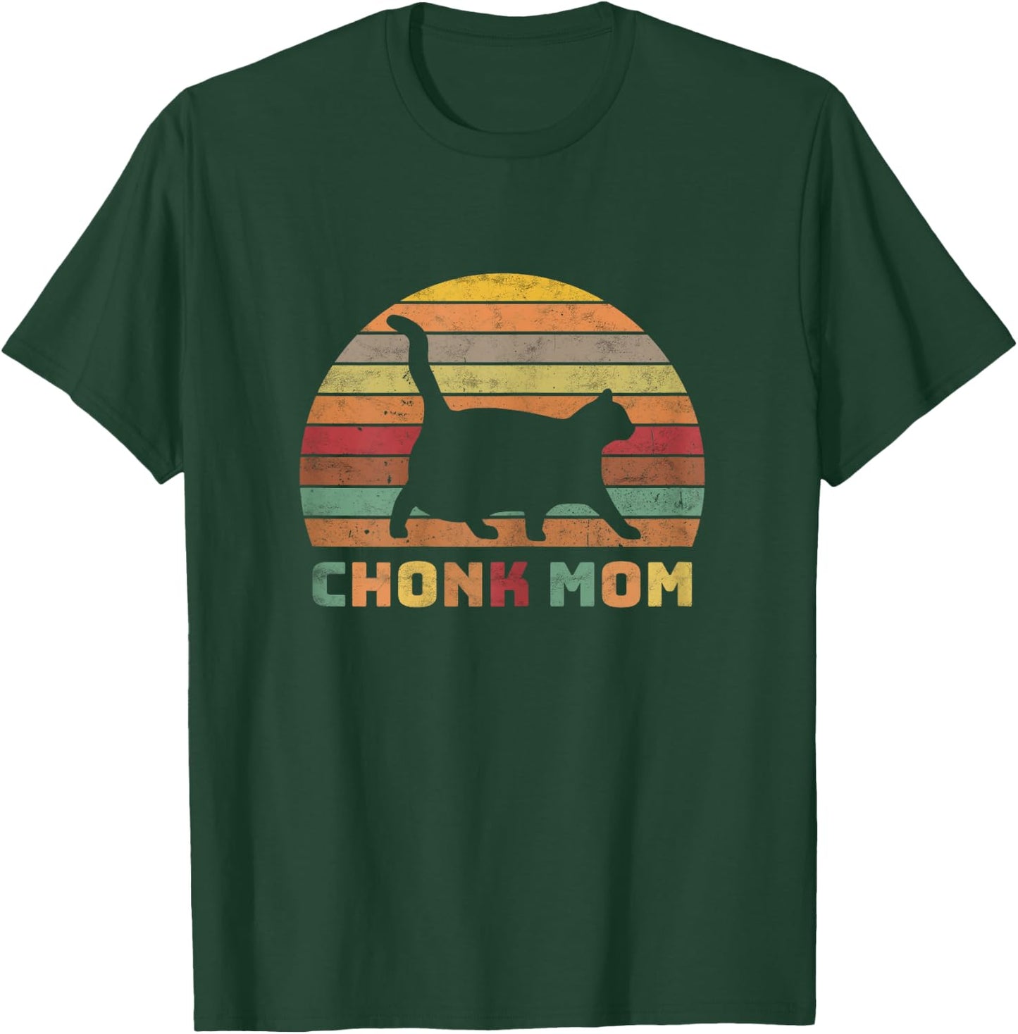 Funny Chonk Scale Cat Meme Memes T-Shirt - T-Shirt | Forest