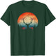Elks Wapiti In The Woods, Mountains Wild Hunting Camping T-Shirt - T-Shirt | Forest