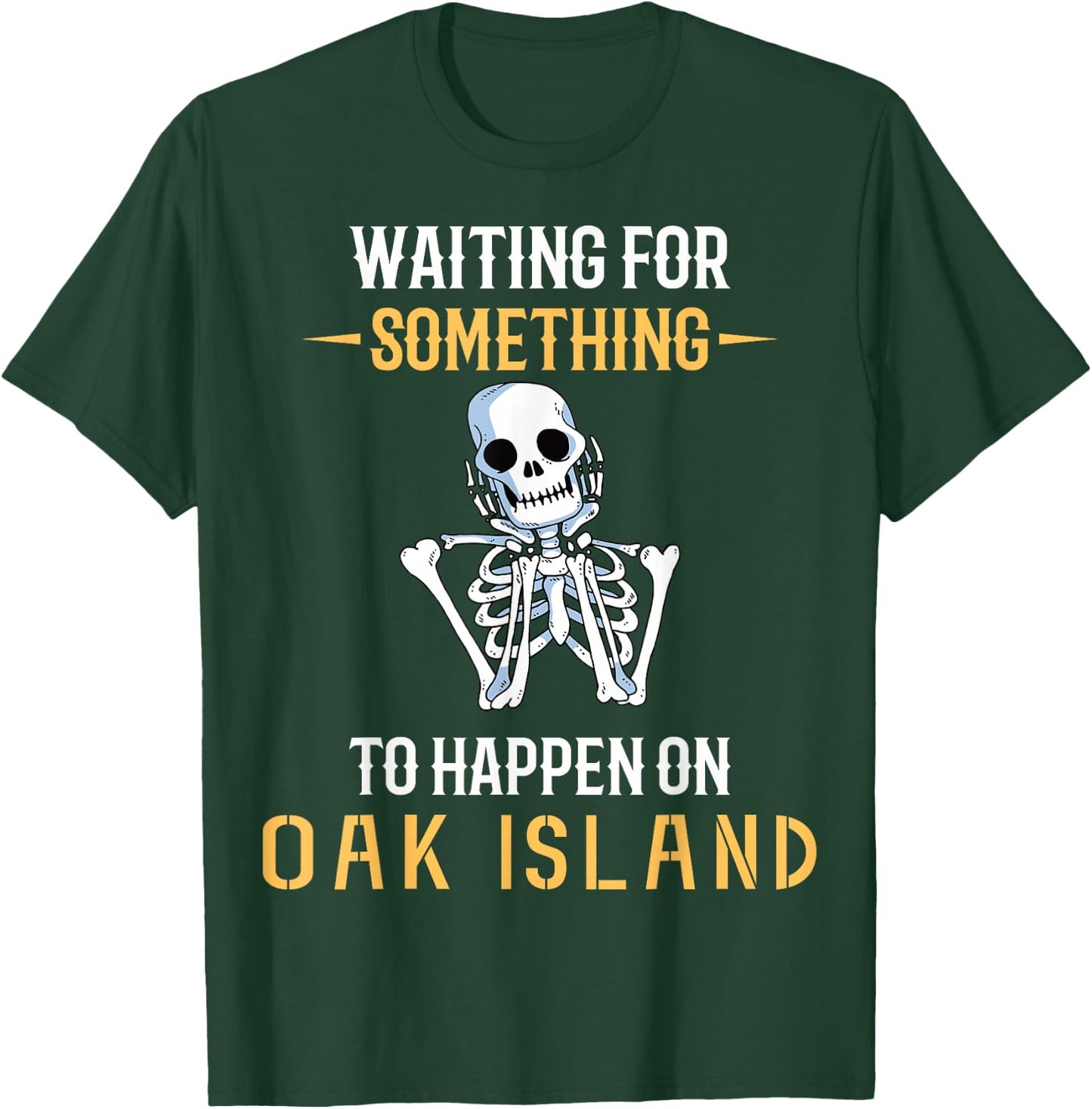 Oak Island / Treasure Hunting Oak Island Mystery T-Shirt - T-Shirt | Forest