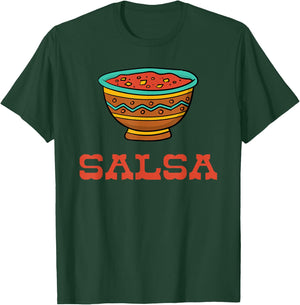 Chips And Salsa Matching Couple Halloween Cinco De Mayo Cute T-Shirt - T-Shirt | Forest