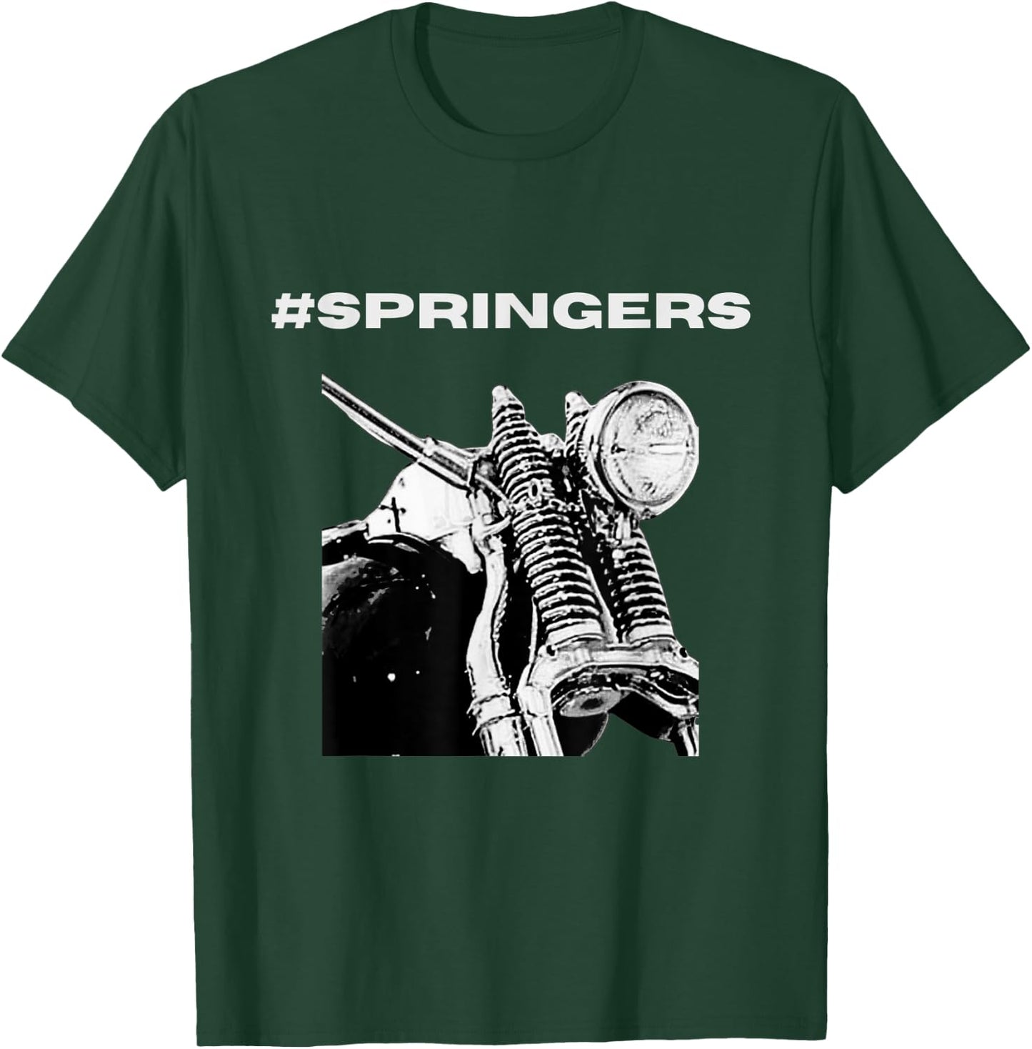 S66 Biker. #Springers T-Shirt - T-Shirt | Forest