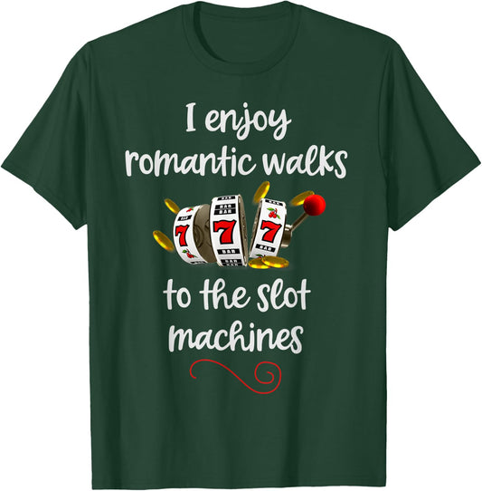 Slot Machine Shirt Vegas Casino Christmas Gift T-Shirt - T-Shirt | Forest