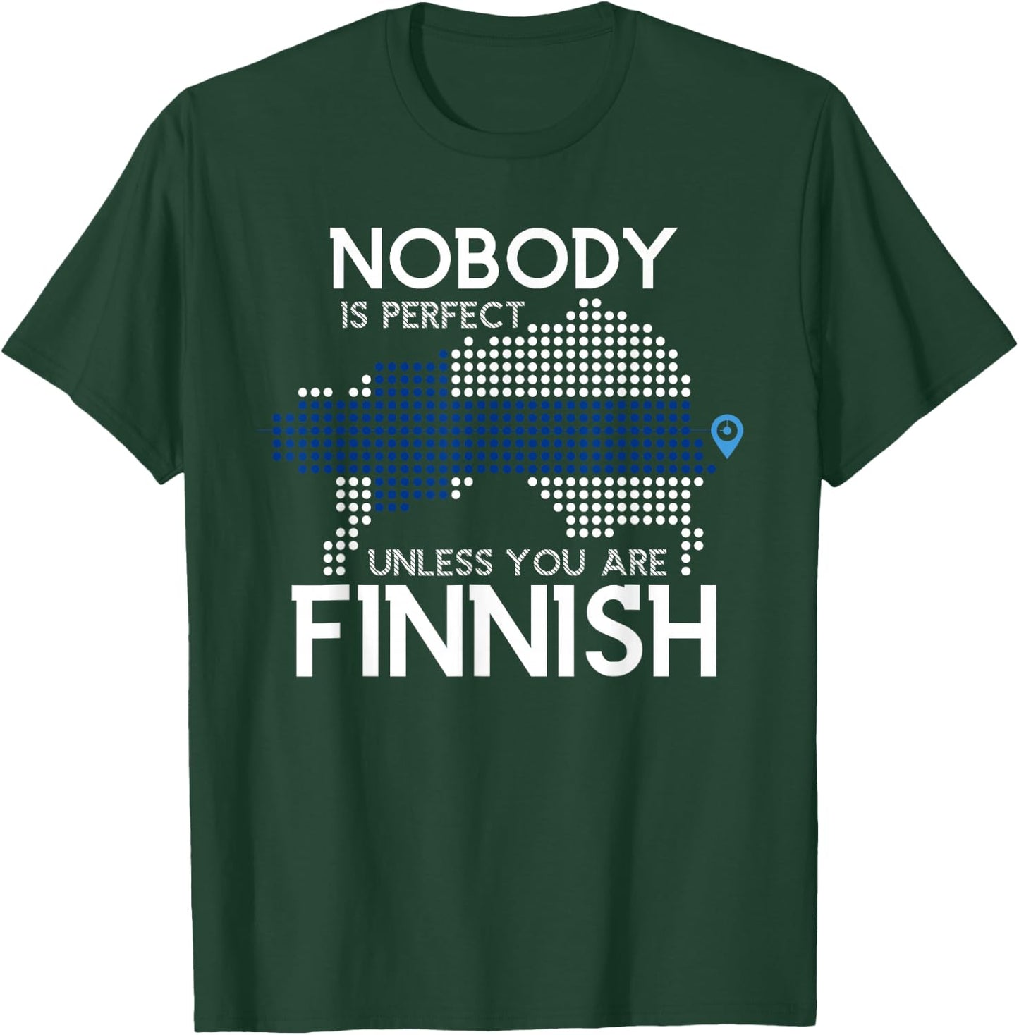 Funny Finnish Scandinavian Culture Gift Finland T-Shirt - T-Shirt | Forest
