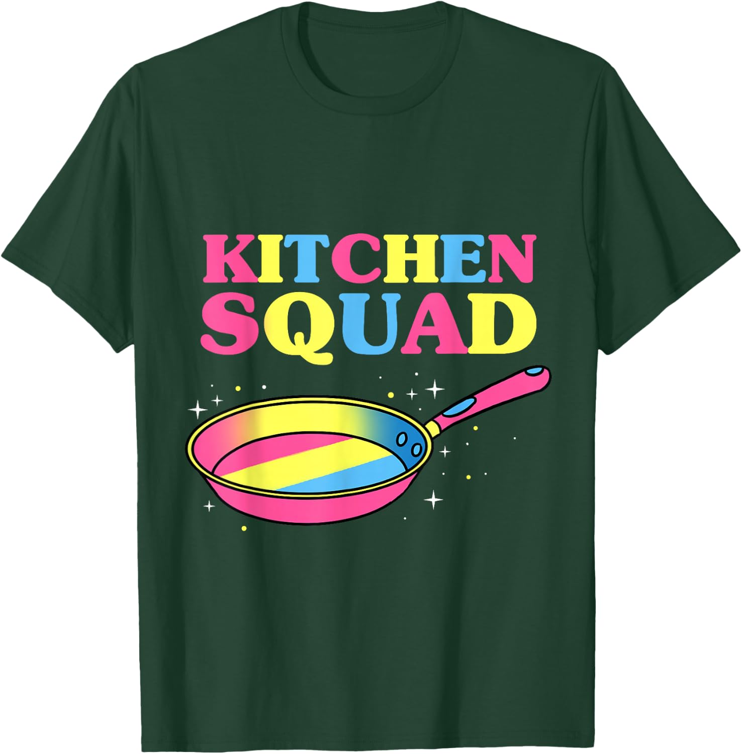Kitchen Squad Pan Pride T-Shirt - T-Shirt | Forest