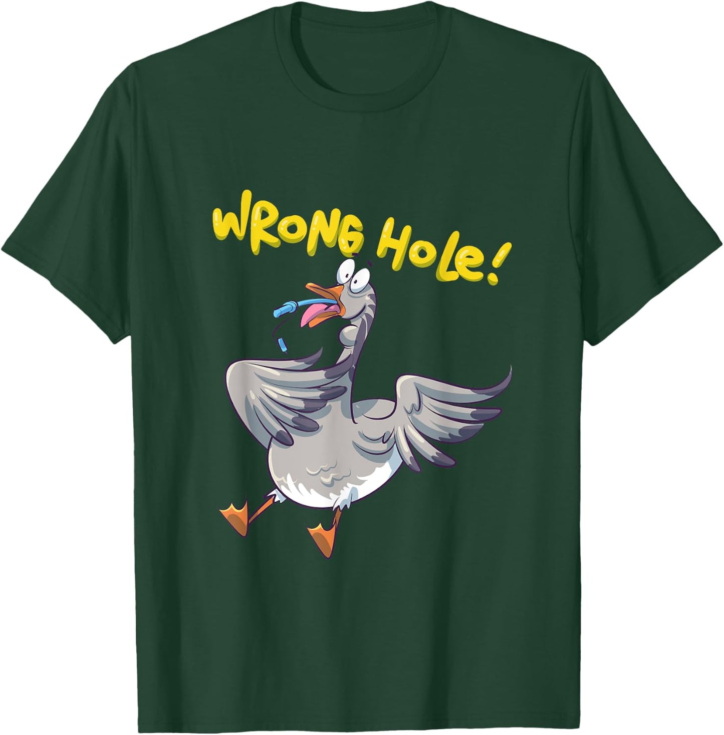 Funny Anesthesia tubed then goose humorous anesthesia gift T-Shirt - T-Shirt | Forest