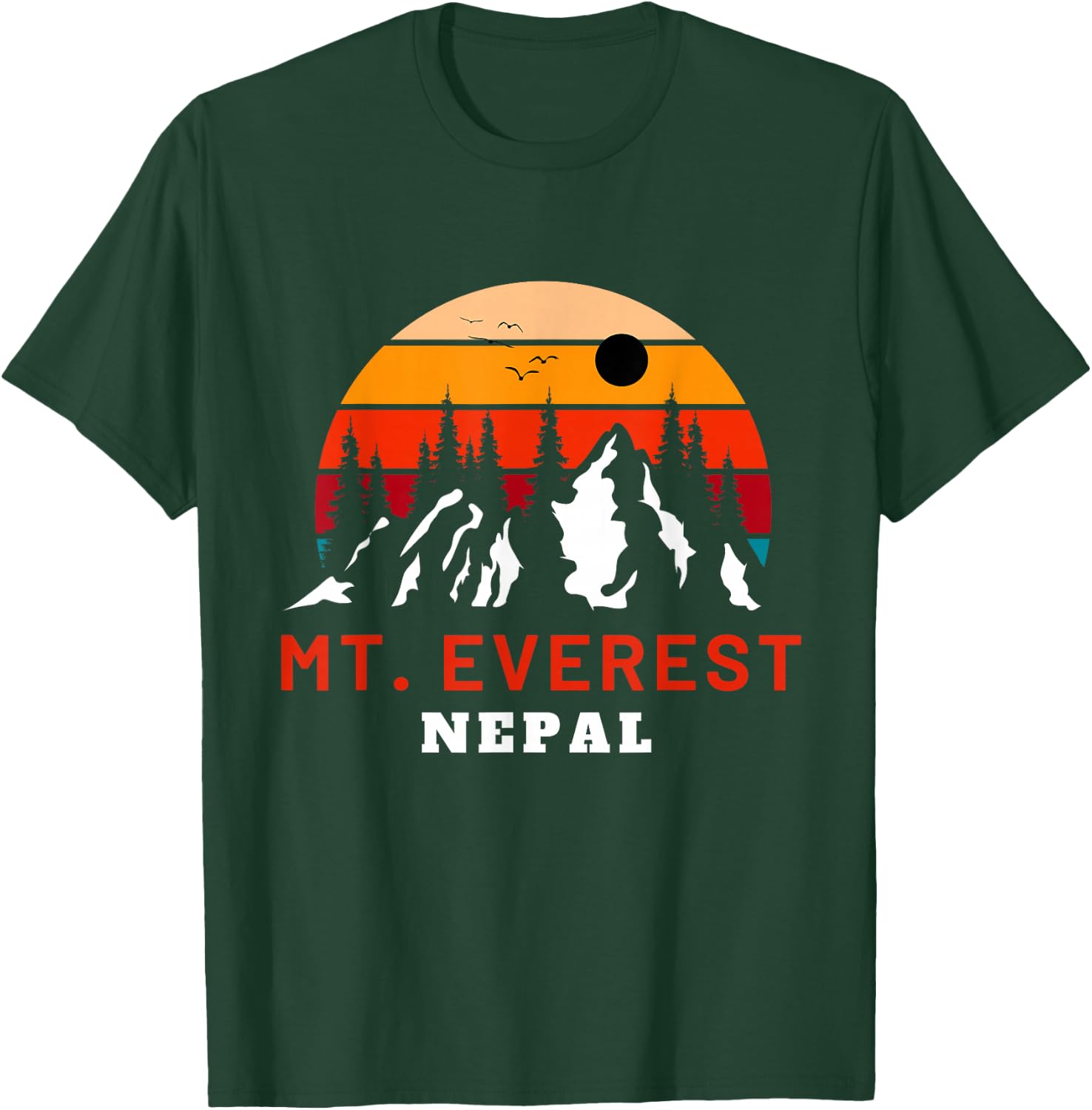 Mount Everest T-Shirt - T-Shirt | Forest