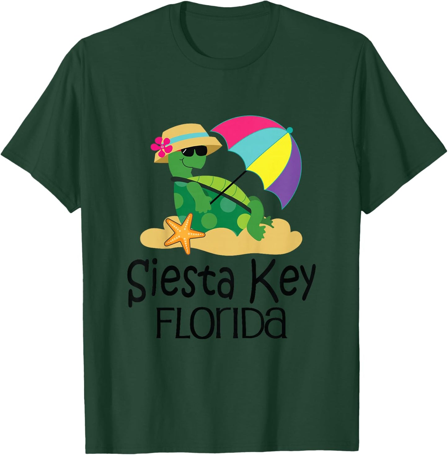 Kids Siesta Key Florida T-Shirt - T-Shirt | Forest