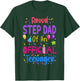 Proud Step Dad Of An Official Teenager Matching Family Party T-Shirt - T-Shirt | Forest