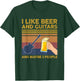 I Like Beer and Guitars and Maybe 3 People T-Shirt - T-Shirt | Forest