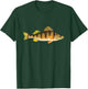 Funny Yellow Perch Fishing Freshwater Fish Angler Gift T-Shirt - T-Shirt | Forest
