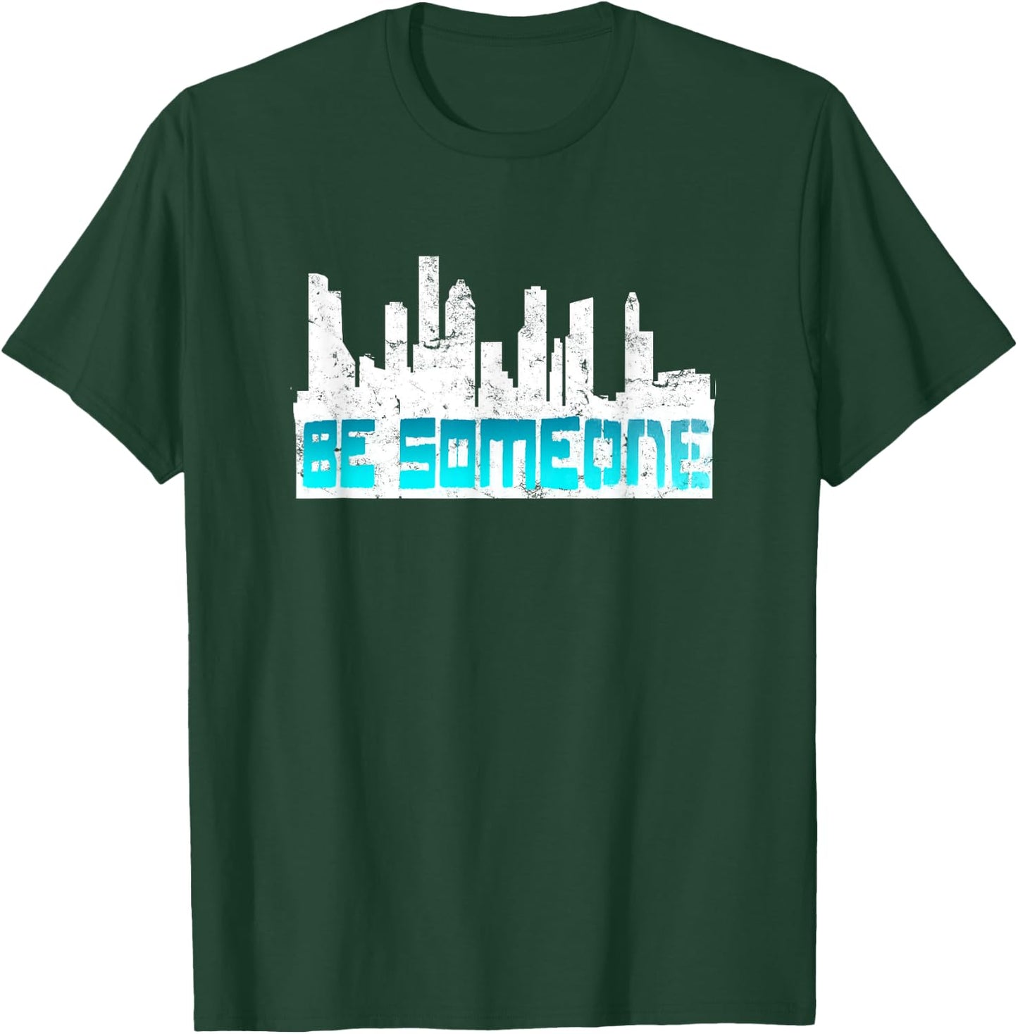 Houston Be someone Bridge Houston Skyline H-Town Be Someone T-Shirt - T-Shirt | Forest