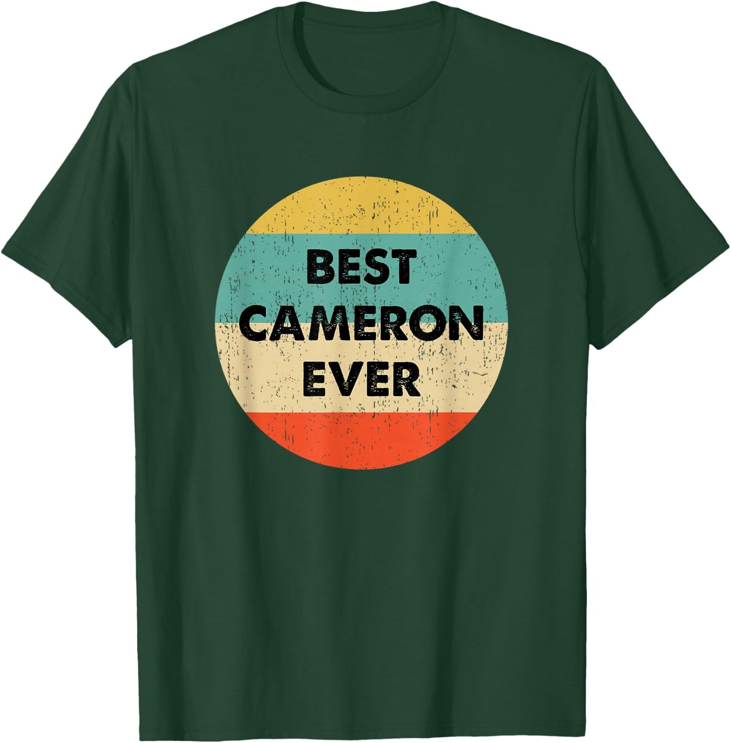 Cameron Name T-Shirt - T-Shirt | Forest