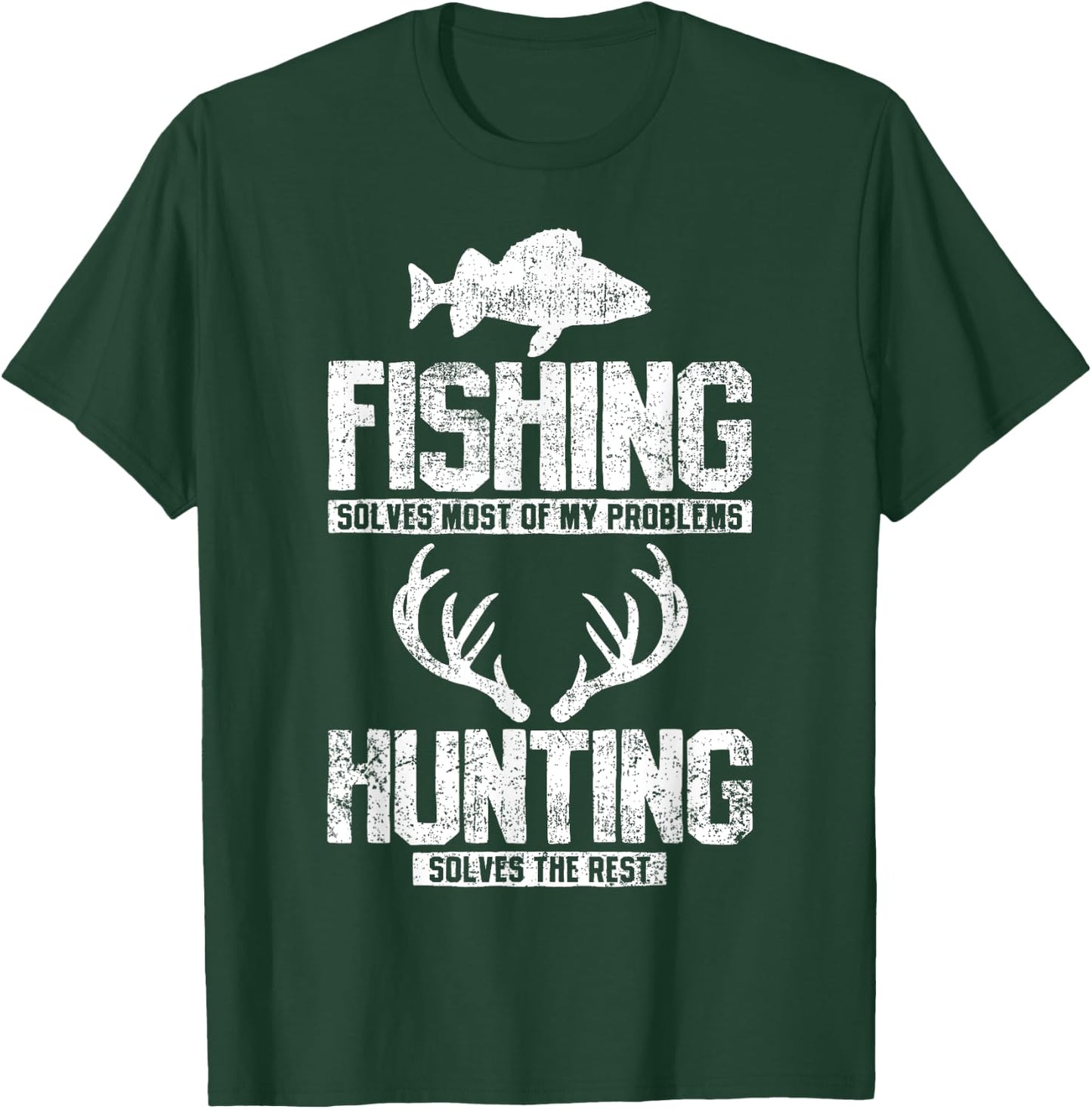 Fishing Hunting T-Shirt - T-Shirt | Forest