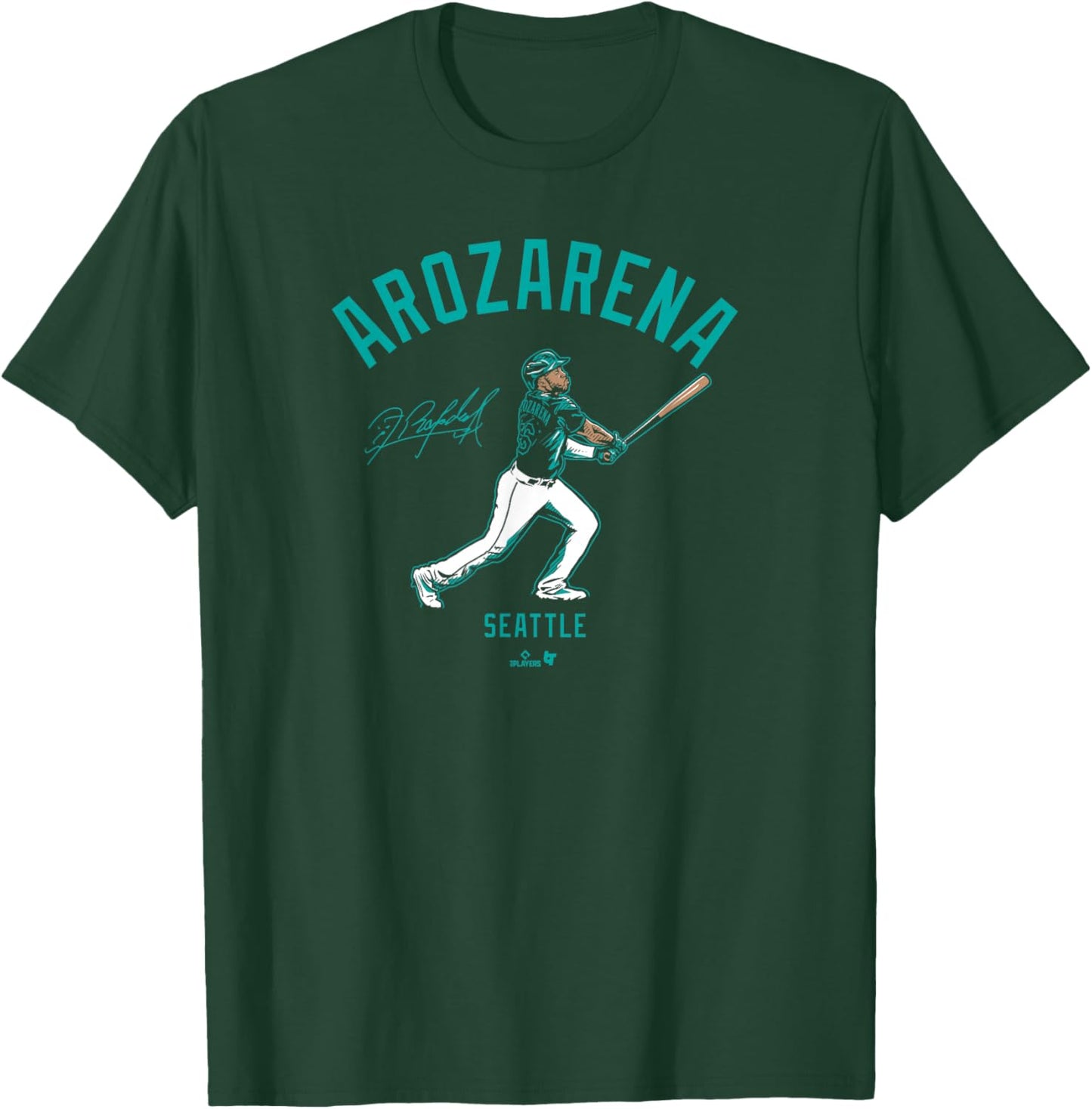 Randy Arozarena - Seattle Swing - Seattle Baseball T-Shirt - T-Shirt | Forest