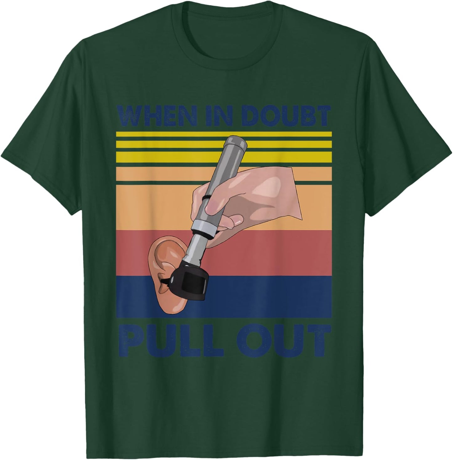 Audiologist Ear Doctors Audiology ENT ORL Gift Apparel T-Shirt - T-Shirt | Forest