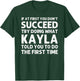 KAYLA Name Personalized Birthday Funny Christmas Joke T-Shirt - T-Shirt | Forest
