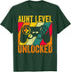 Aunt Level Unlocked Est.2025 New Auntie I Leveled Up To Aunt T-Shirt - T-Shirt | Forest