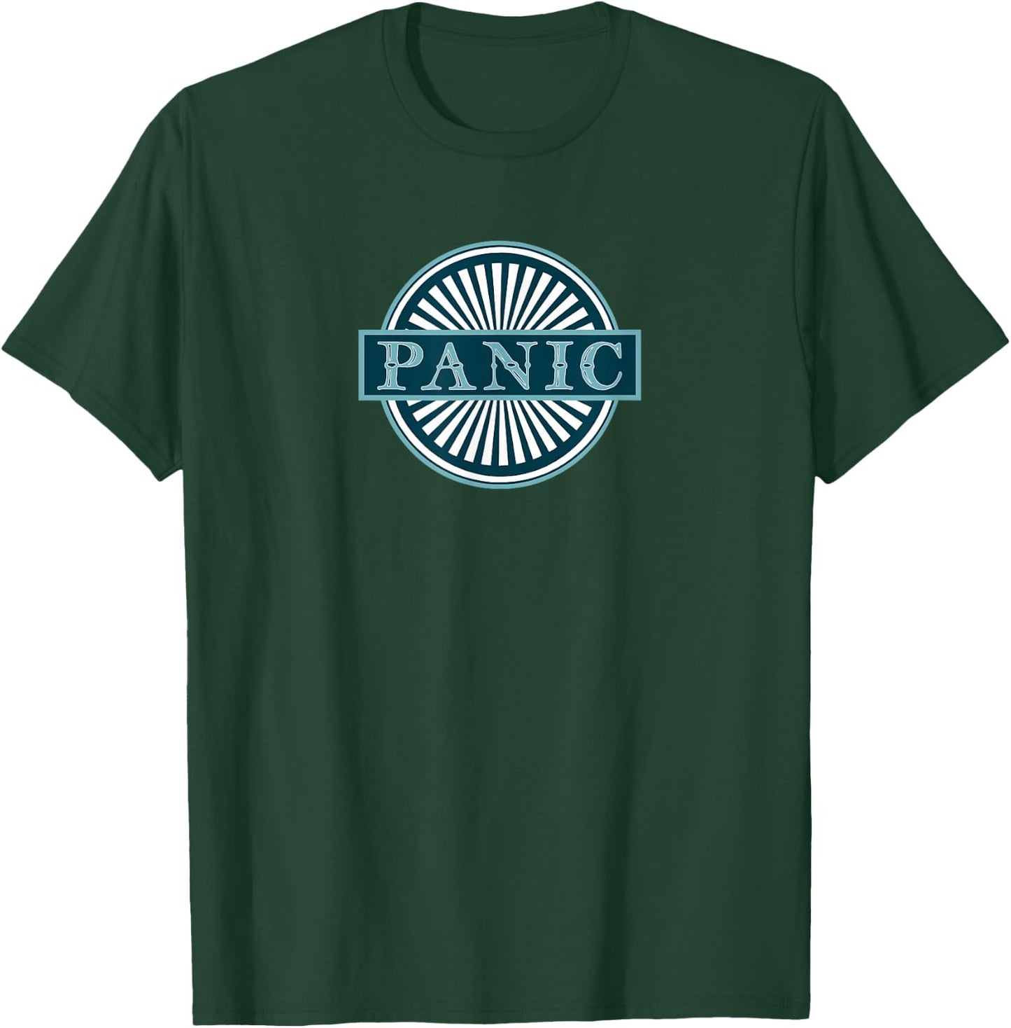 Panic Retro Vintage Style Jam Music Design T-Shirt - T-Shirt | Forest