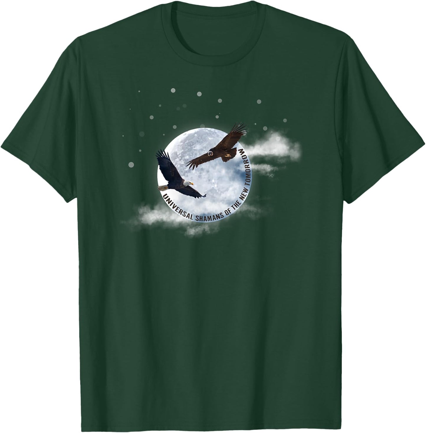 Eagle Condor Prophecy Spiritual Shamanic T-Shirt - T-Shirt | Forest