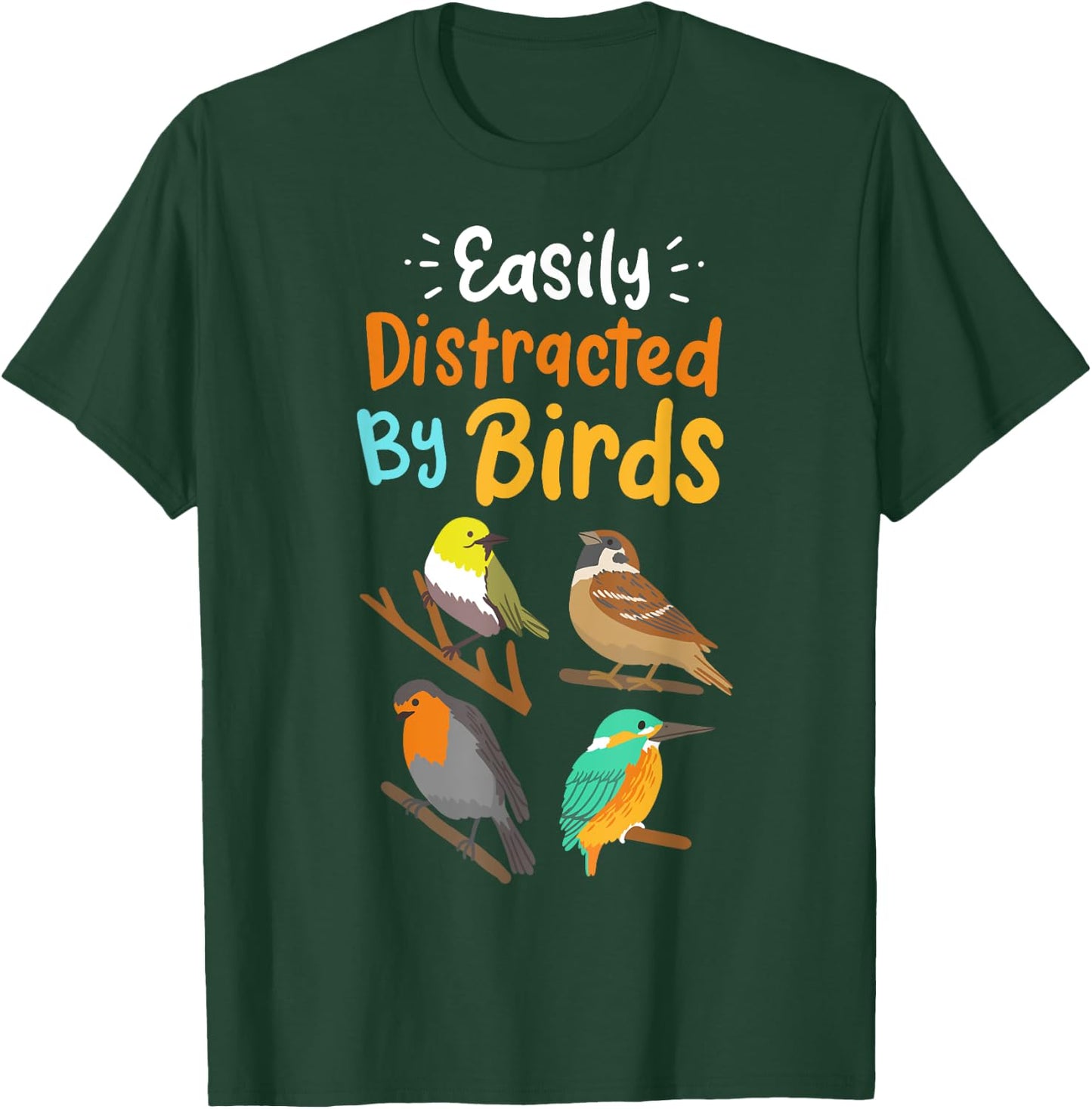 Bird Watching Birding Bird Lovers Gift T-Shirt - T-Shirt | Forest