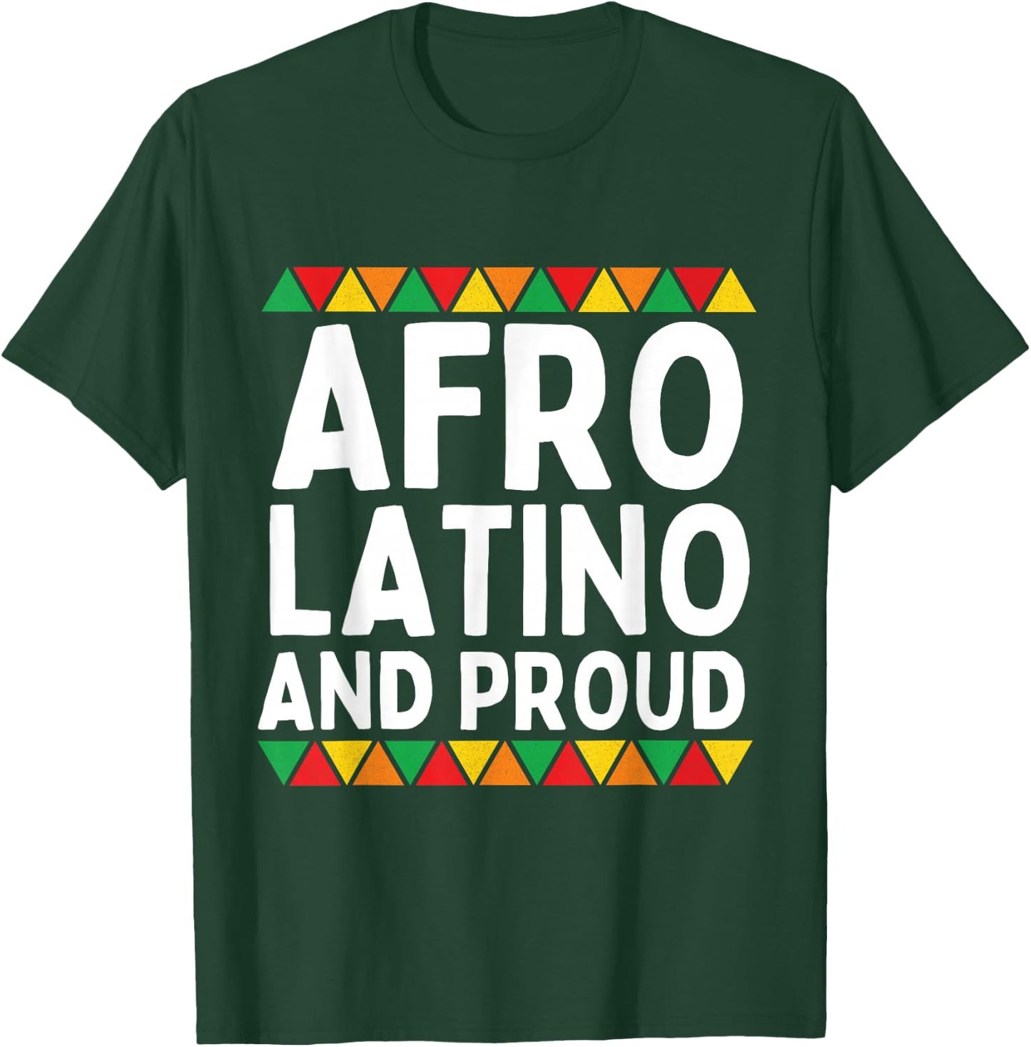 Afro Latino And Proud Black Women Latina African Pride T-Shirt - T-Shirt | Forest