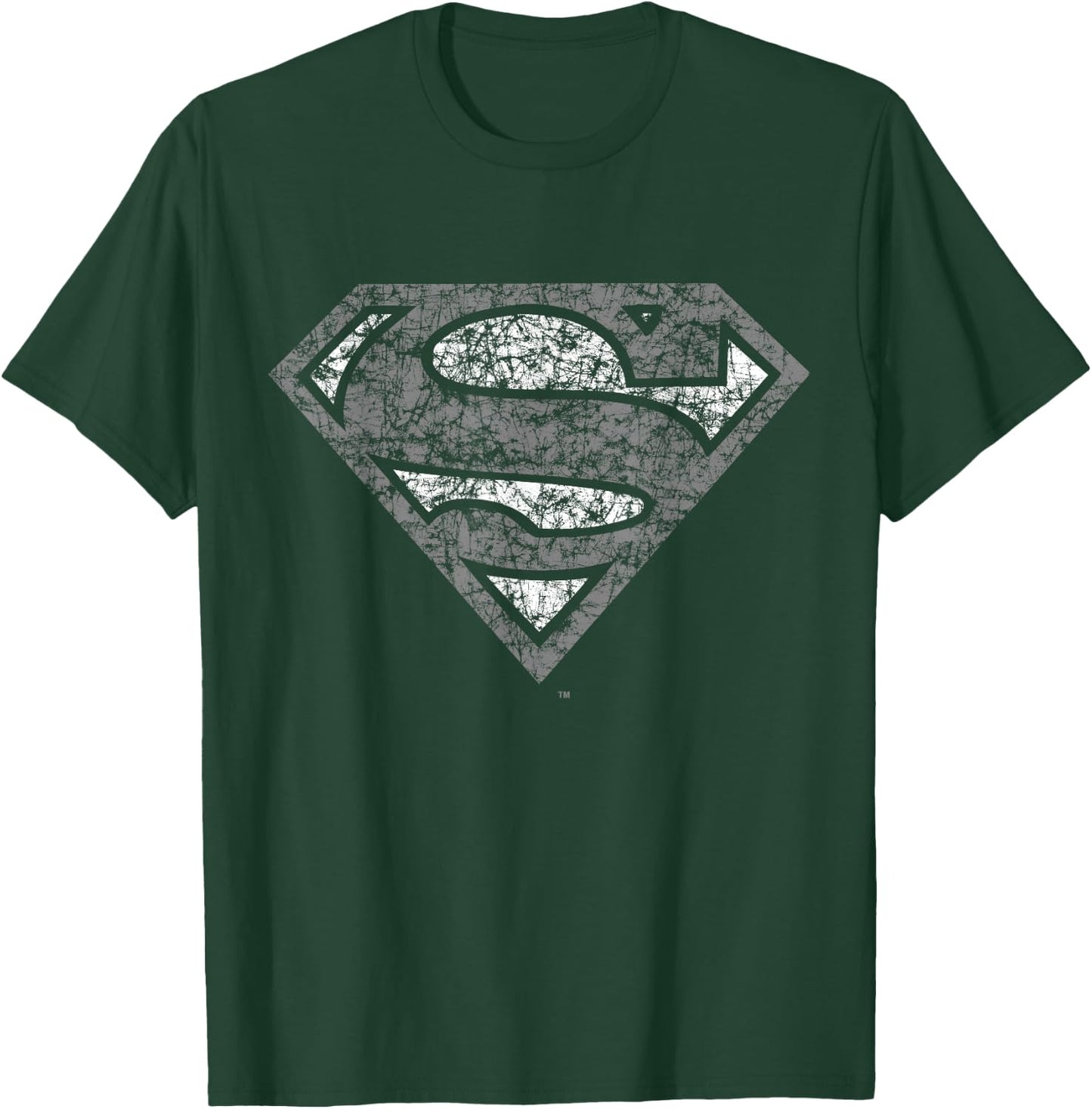 DC Superman Logo Distressed T-Shirt - T-Shirt | Forest