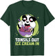 Tonsils Out Ice Cream In Panda Recovery for Kids T-Shirt - T-Shirt | Forest