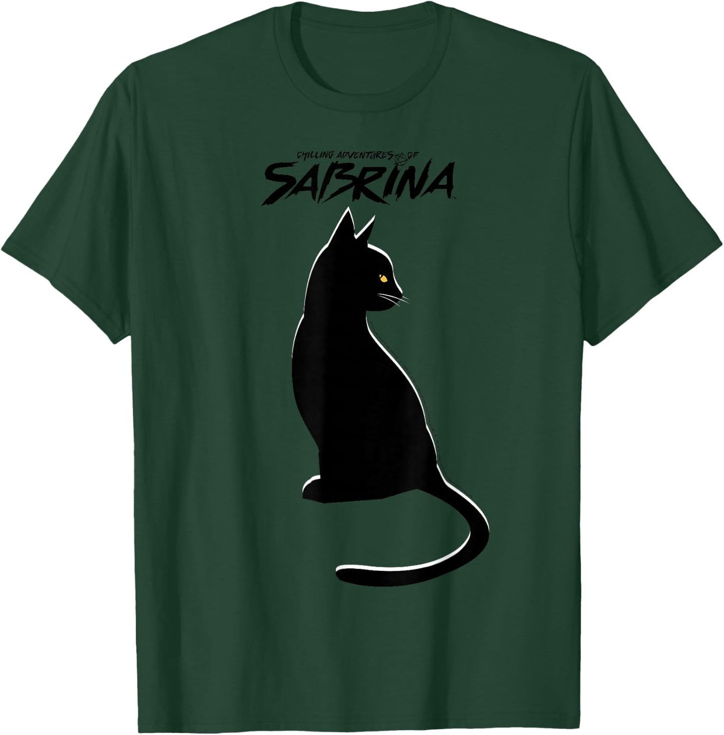The Chilling Adventures Of Sabrina Salem Text Portrait T-Shirt - T-Shirt | Forest