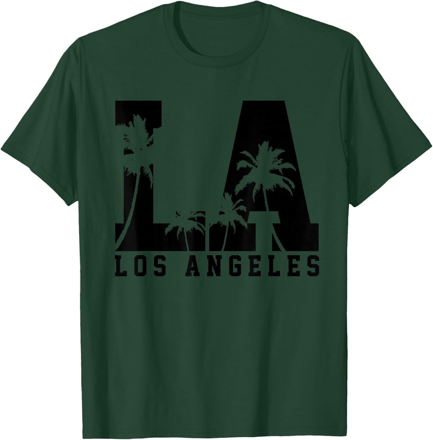 Los Angeles LA California California USA America Souvenir T-Shirt - T-Shirt | Forest