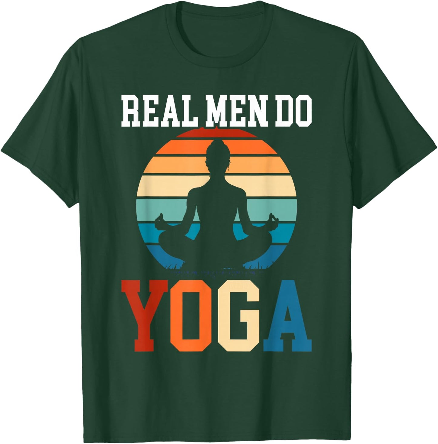 Funny Yoga Design Boys Yoga Pose Meditation Lovers T-Shirt - T-Shirt | Forest