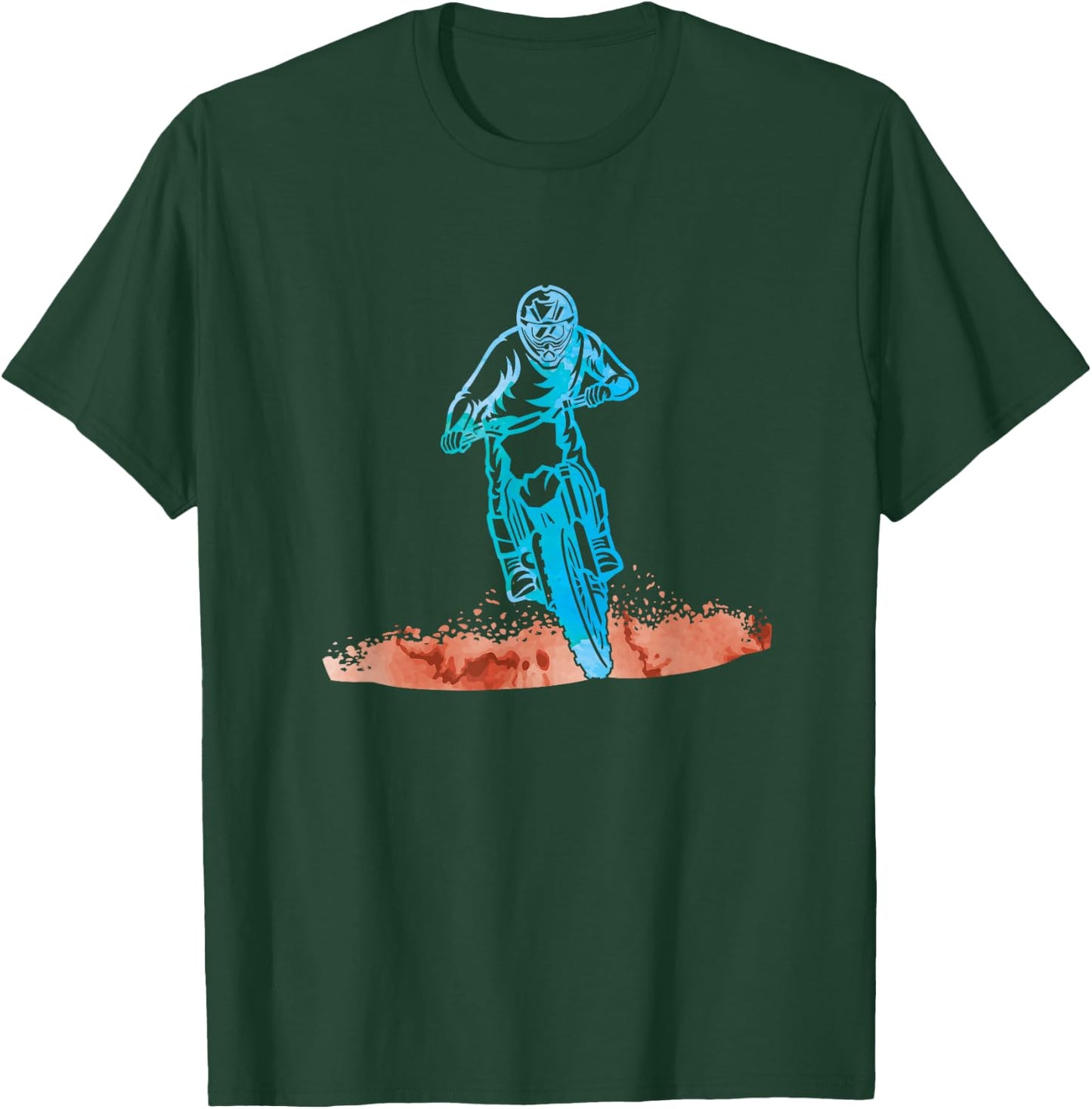 Dirt Bike Riding - MX Motocross Supercross T-Shirt - T-Shirt | Forest