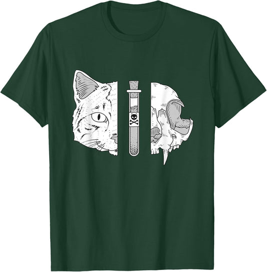 Physics - Science Student Physicist Schrodingers Cat T-Shirt - T-Shirt | Forest