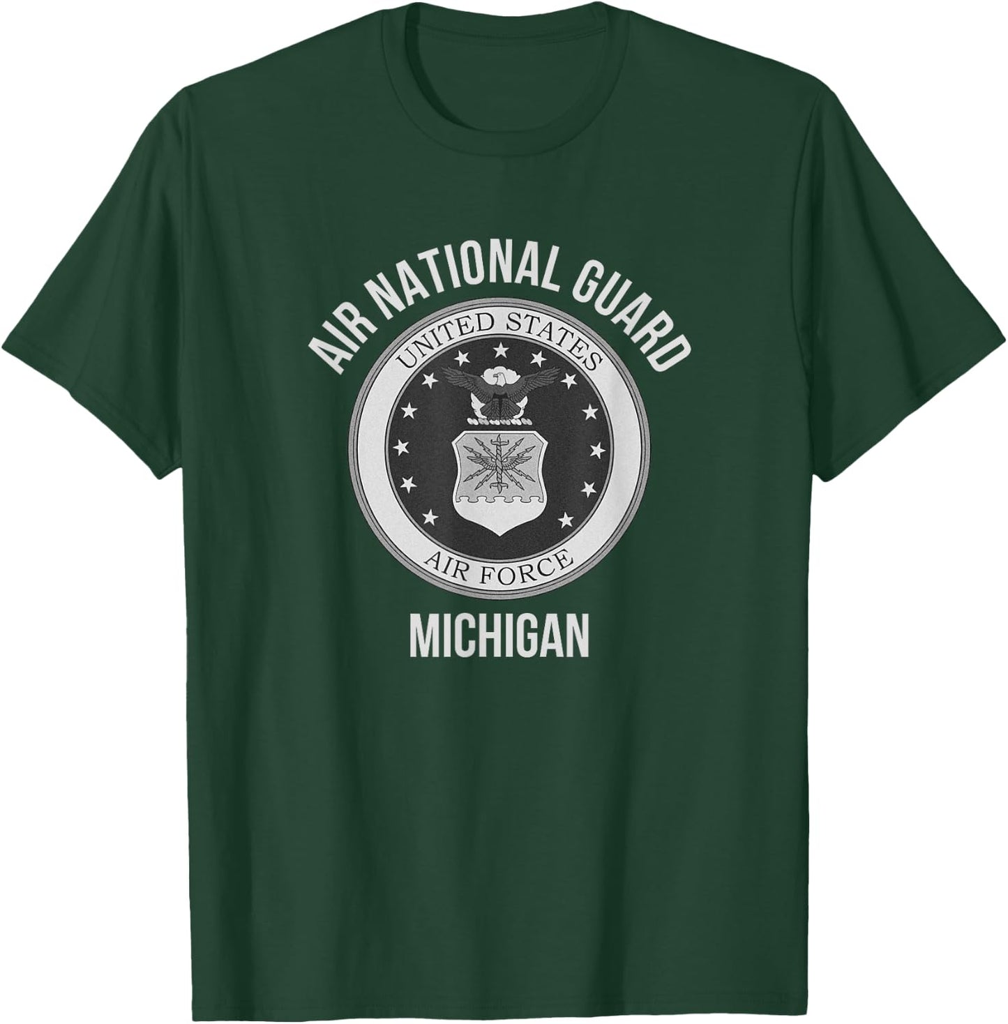 Michigan Air National Guard T-Shirt - T-Shirt | Forest