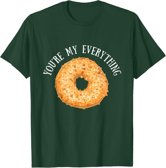 You're My Bagel Everything Cute Baking Lovers T-Shirt - T-Shirt | Forest