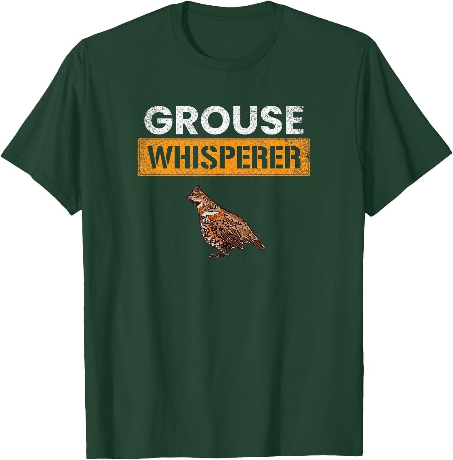 Grouse Whisperer, Bird Hunting Grouse T-Shirt - T-Shirt | Forest