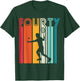 40. Birthday Gift Tennis Sport Retro Tennis Player T-Shirt - T-Shirt | Forest