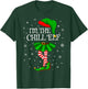 Chill Elf Christmas Matching Family Women Girls Elf T-Shirt - T-Shirt | Forest