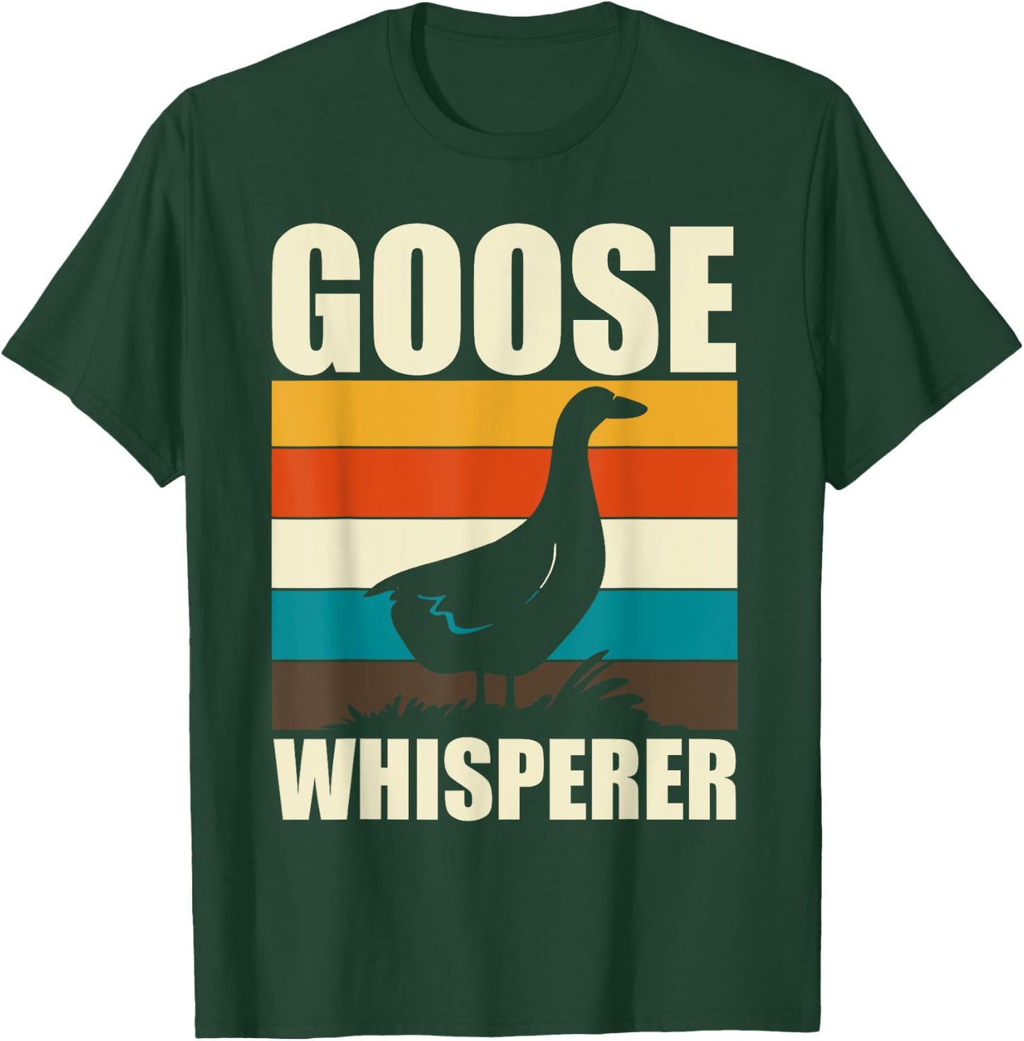 Goose Whisperer Goose T-Shirt - T-Shirt | Forest